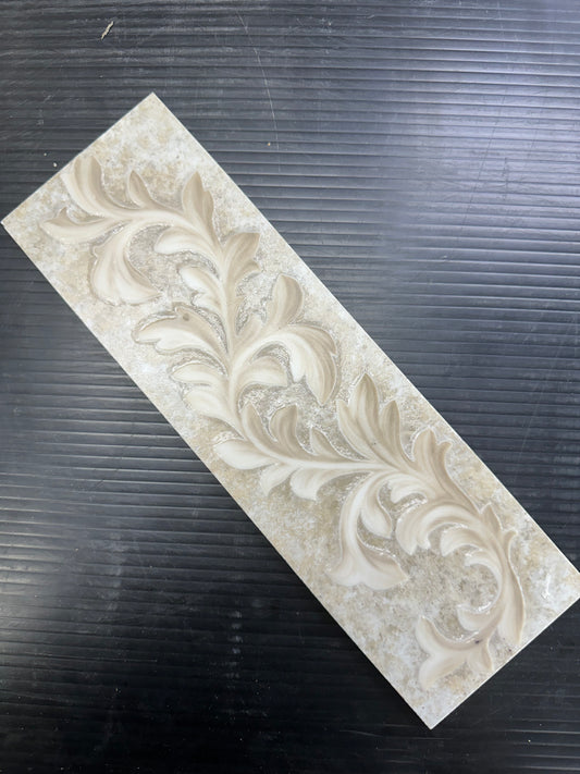 TILE: T689-PM96 DECO 4" X 12" CAPPUCCINO