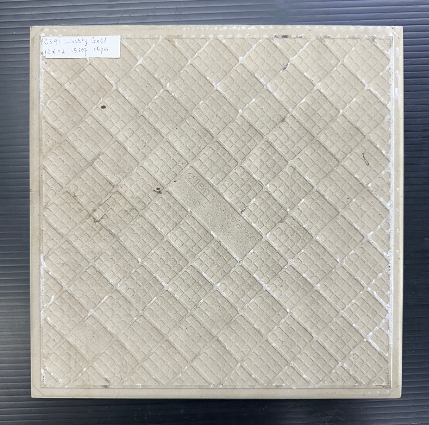 TILE: T641F-CS91 FT 12X12 CITISCAPE LIBERTY GOLD